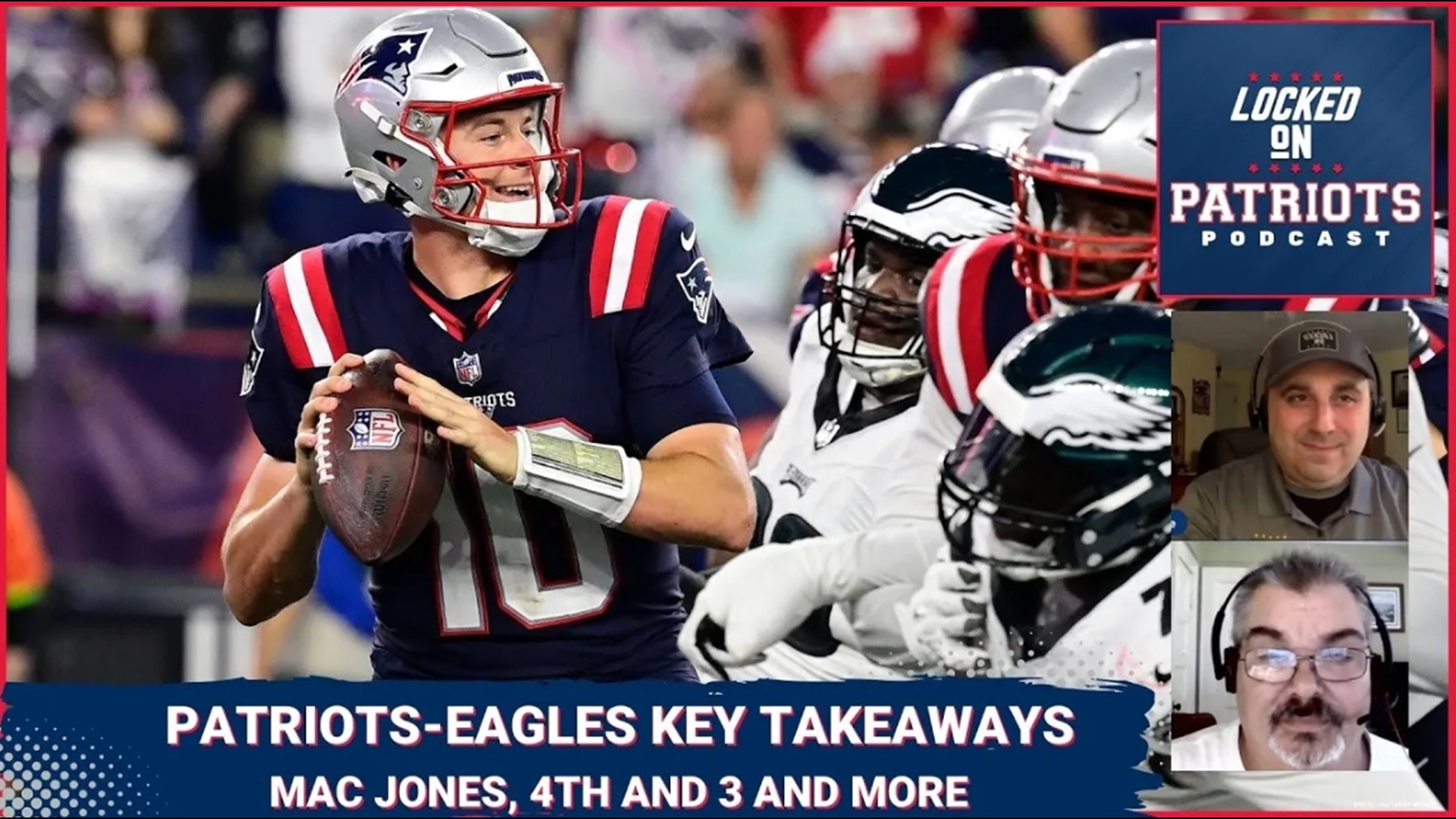 The New England Patriots “missed it by THAT much” when attempting to earn an upset victory over the Philadelphia Eagles in Week 1 of the 2023 NFL season.