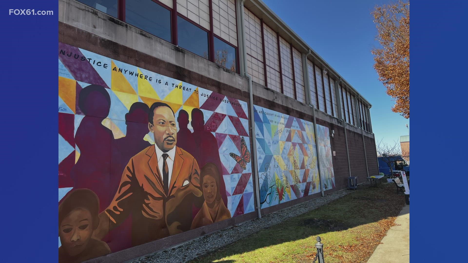RiseUP is collecting donations to help paint the mural honoring MLK