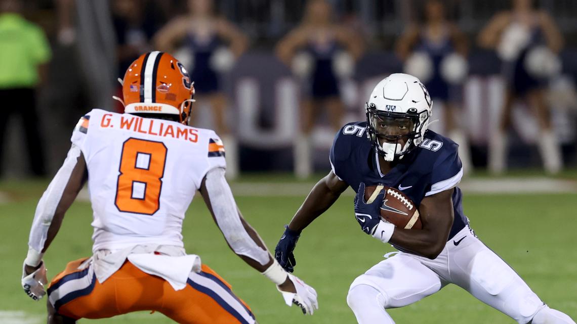 Syracuse Football on X: Shrader's 3rd TD pass of the night 