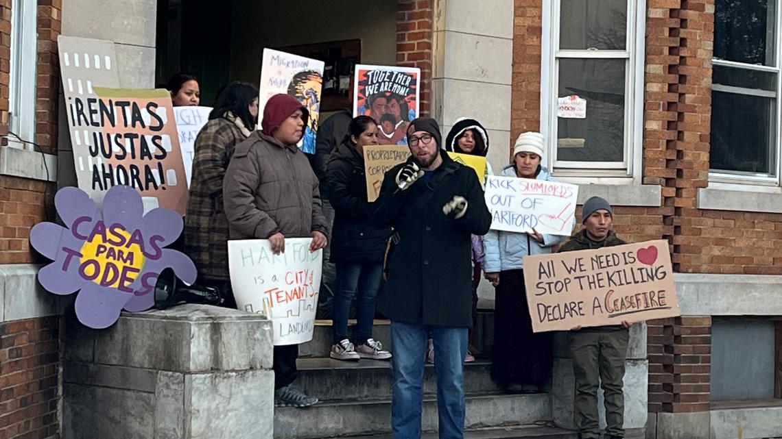 Hartford tenants call out landlords for not fixing issues in apartment buildings