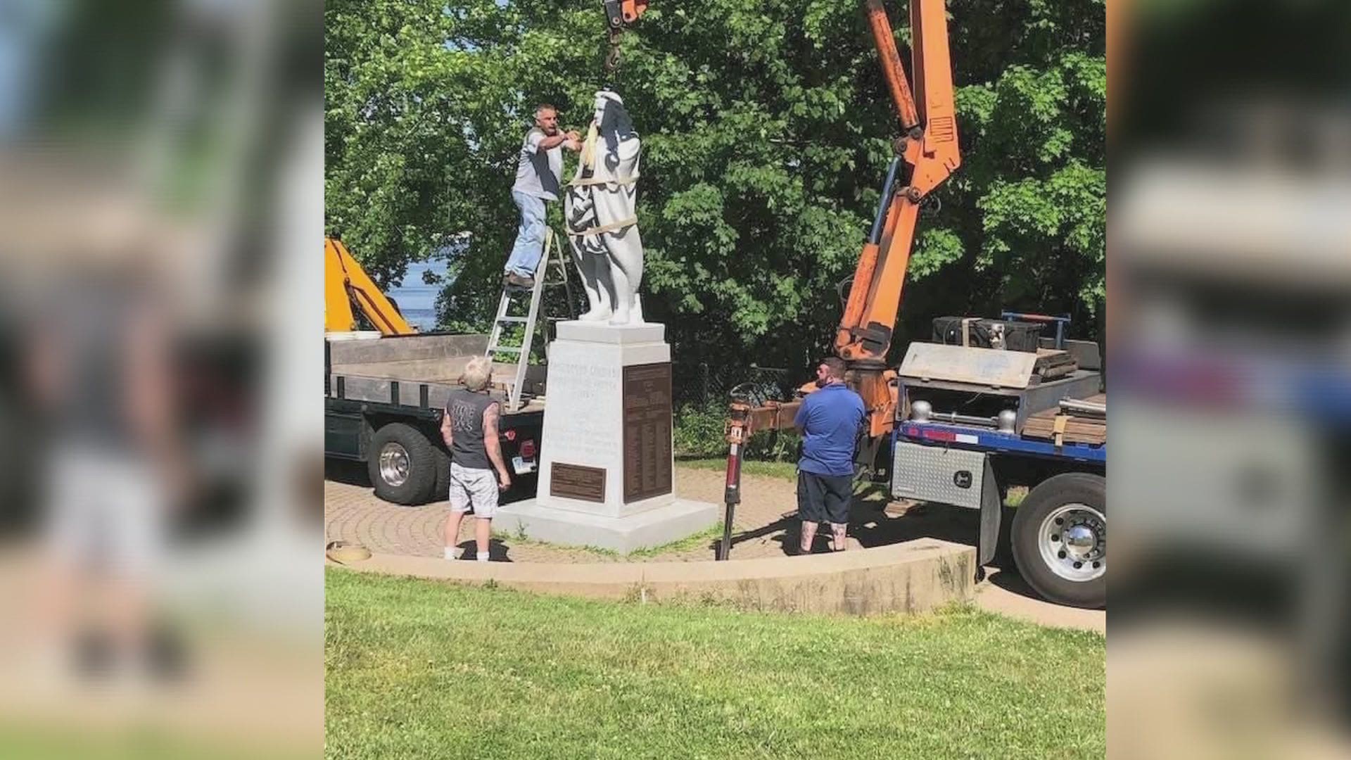 Wooster Square in New Haven, has been home to a Columbus statue since 1892. However, momentum has grown over the past couple of years to remove it.
