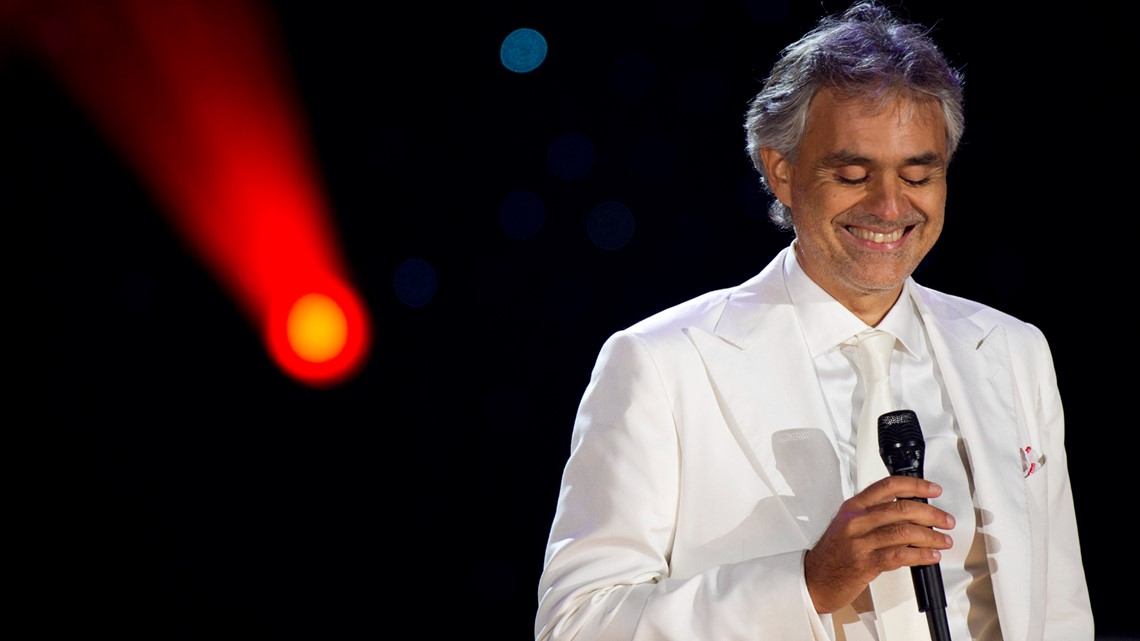 Andrea Bocelli says he is 'privileged' to work as they sing together on  This Morning