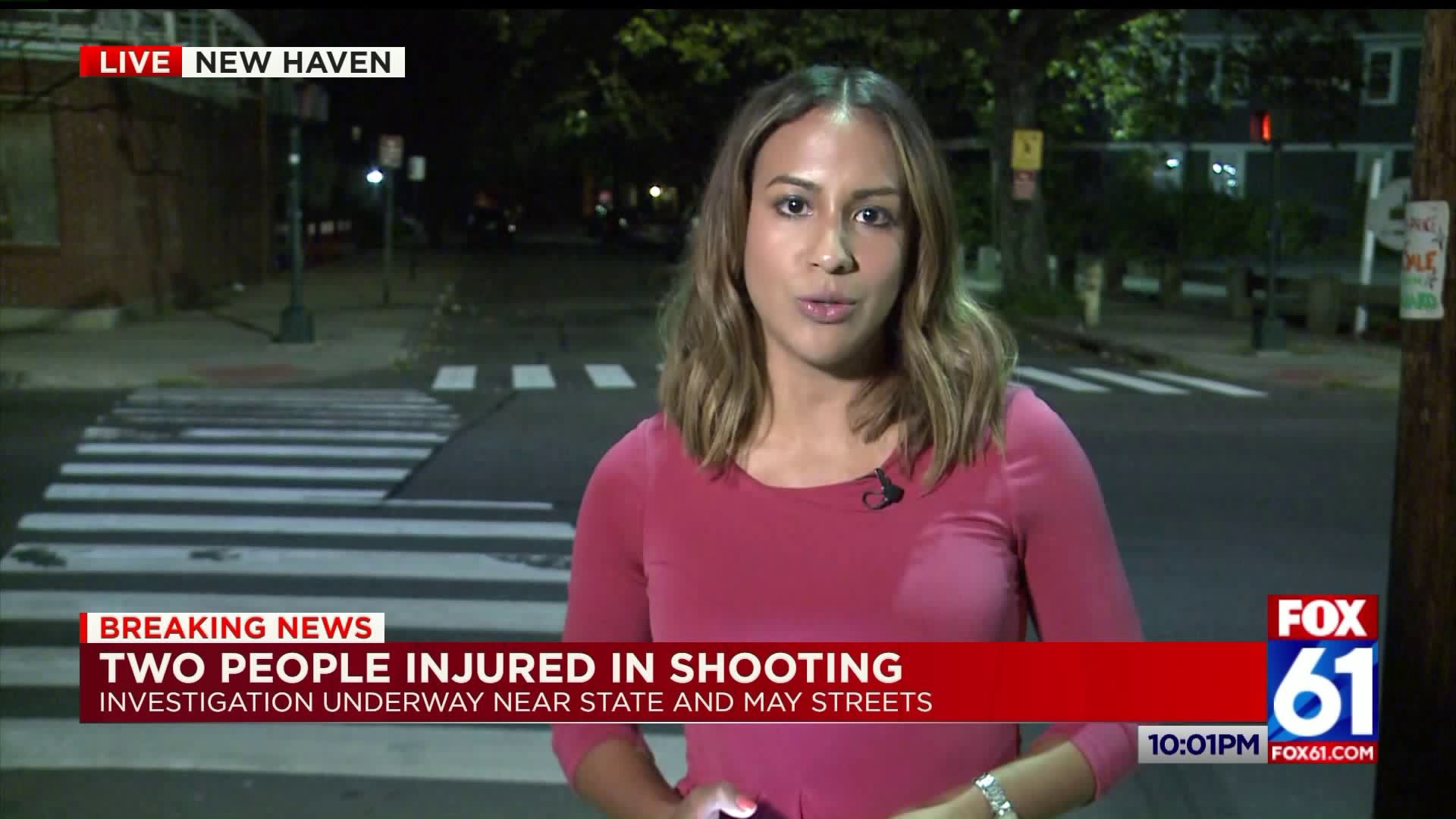 Two teens injured in double shooting in New Haven | fox61.com