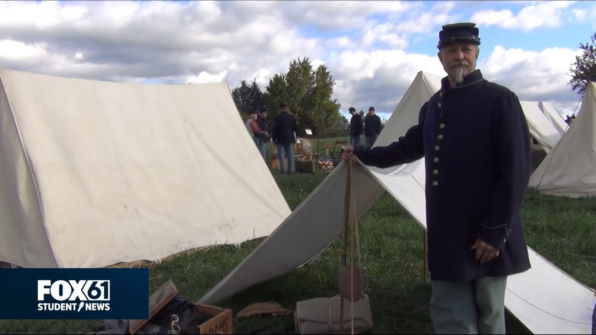 Civil War Reenactors come from all over the United States to portray real people that fought in the bloodiest war in American History.