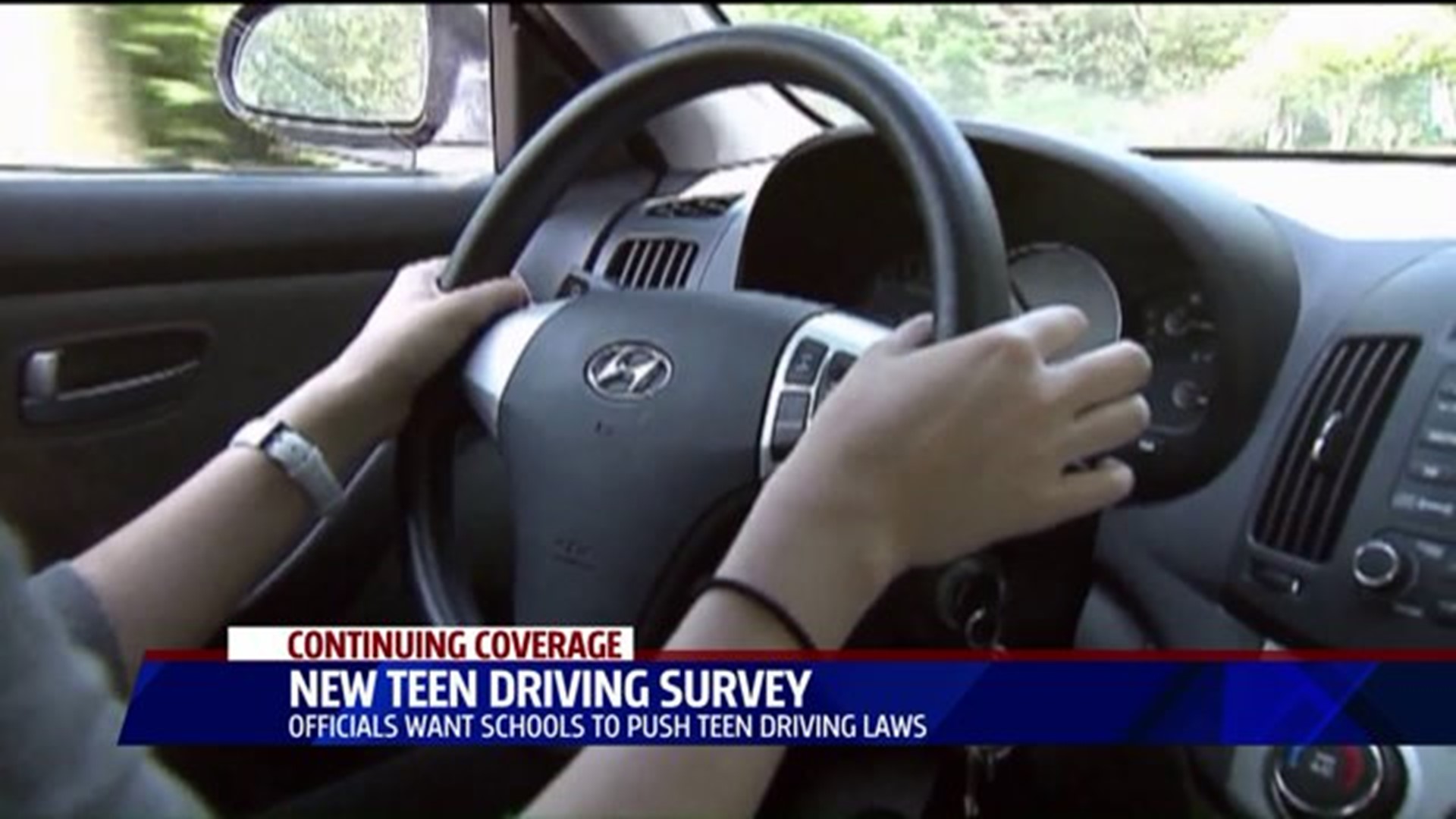New teen driving survey
