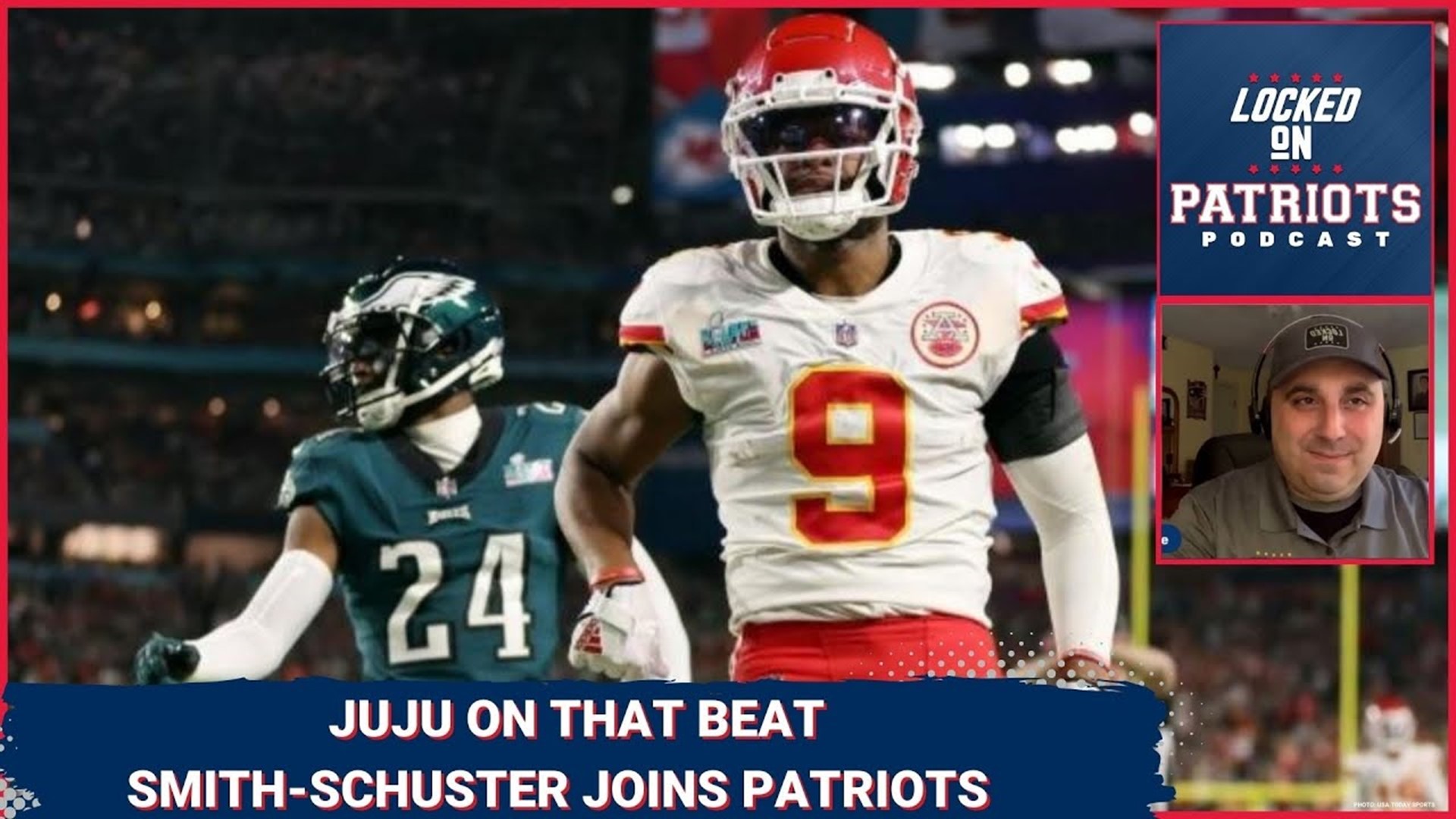 The New England Patriots made their long-awaited splash into the 2023 free agency pool by signing wide receiver JuJu Smith-Schuster to a three-year deal.