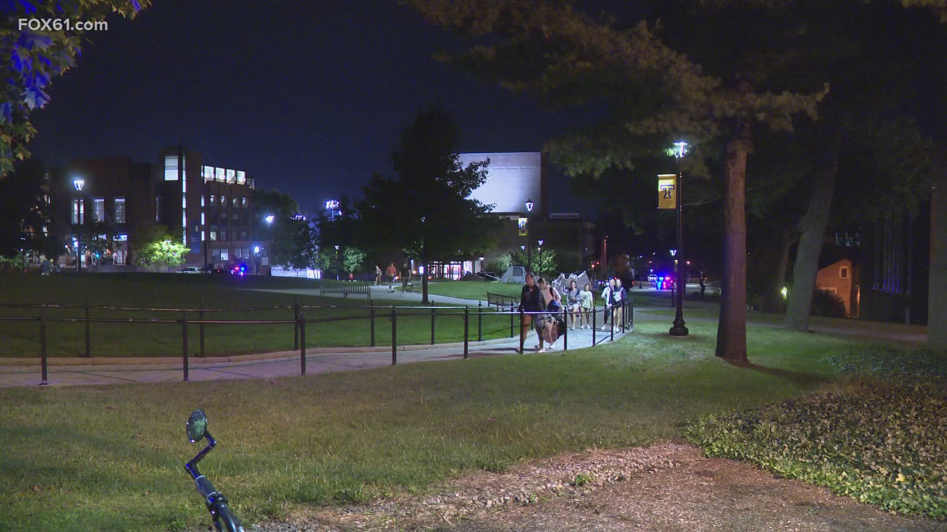 A bomb threat that prompted an evacuation at the Trinity College Library was determined to be non-credible, according to Hartford police Monday.