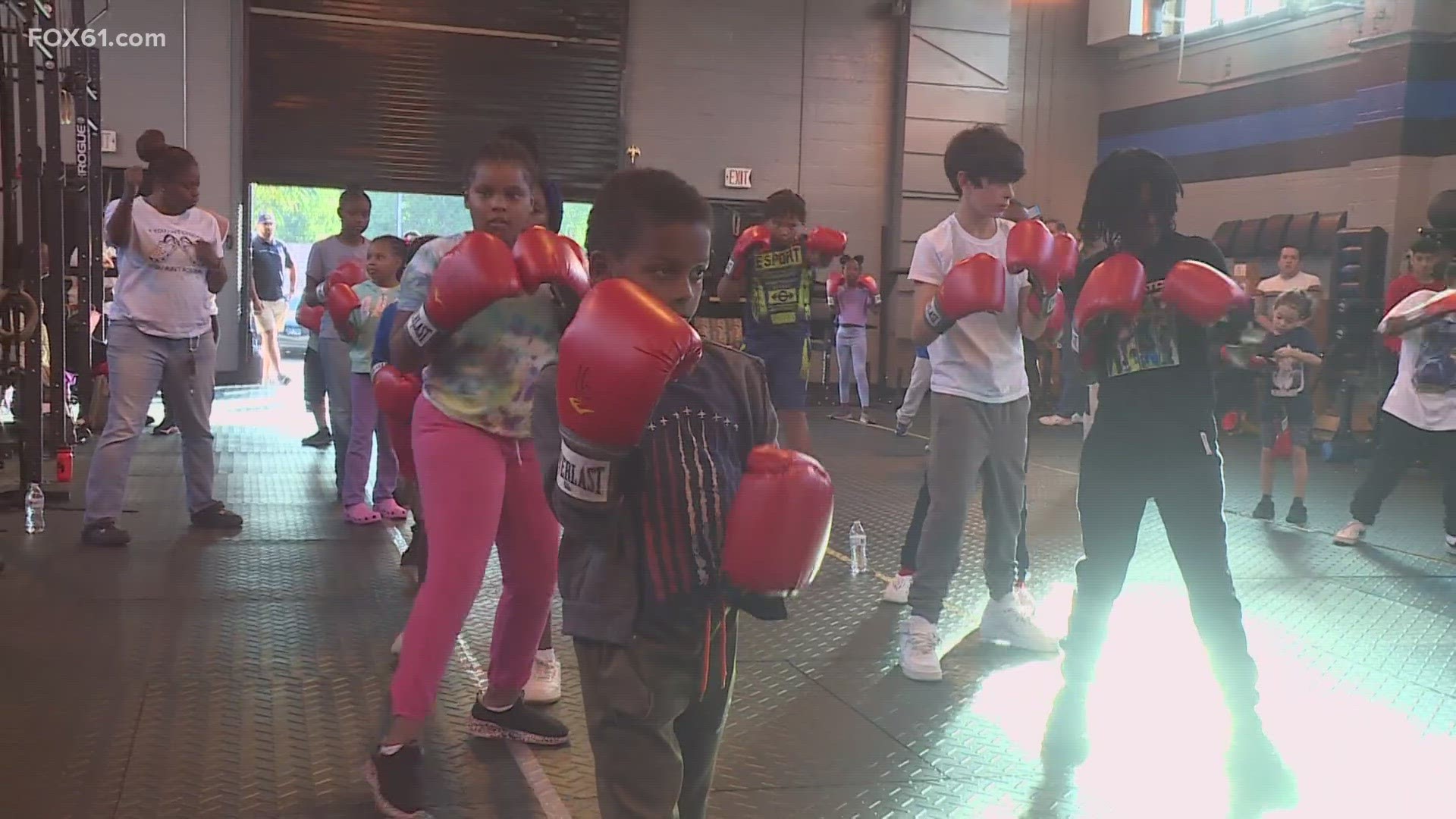 The goal for the class is not only to keep kids active but to stay off the streets.