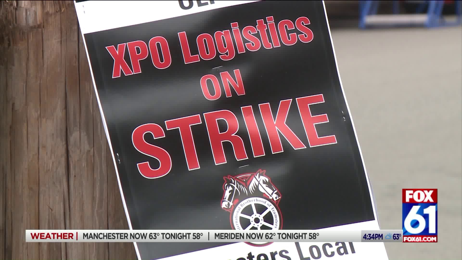 XPO Logistics on strike