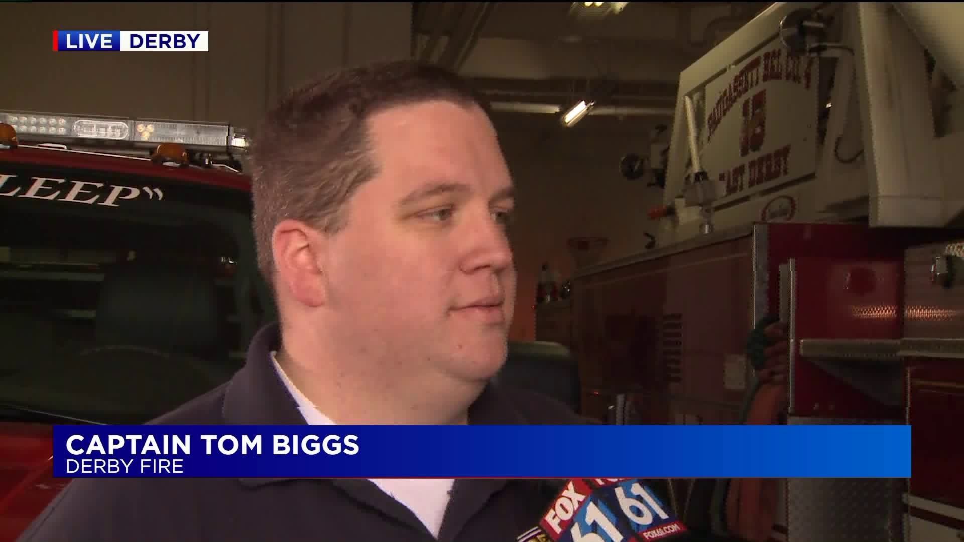 Derby firefighters helping seniors for Thanksgiving