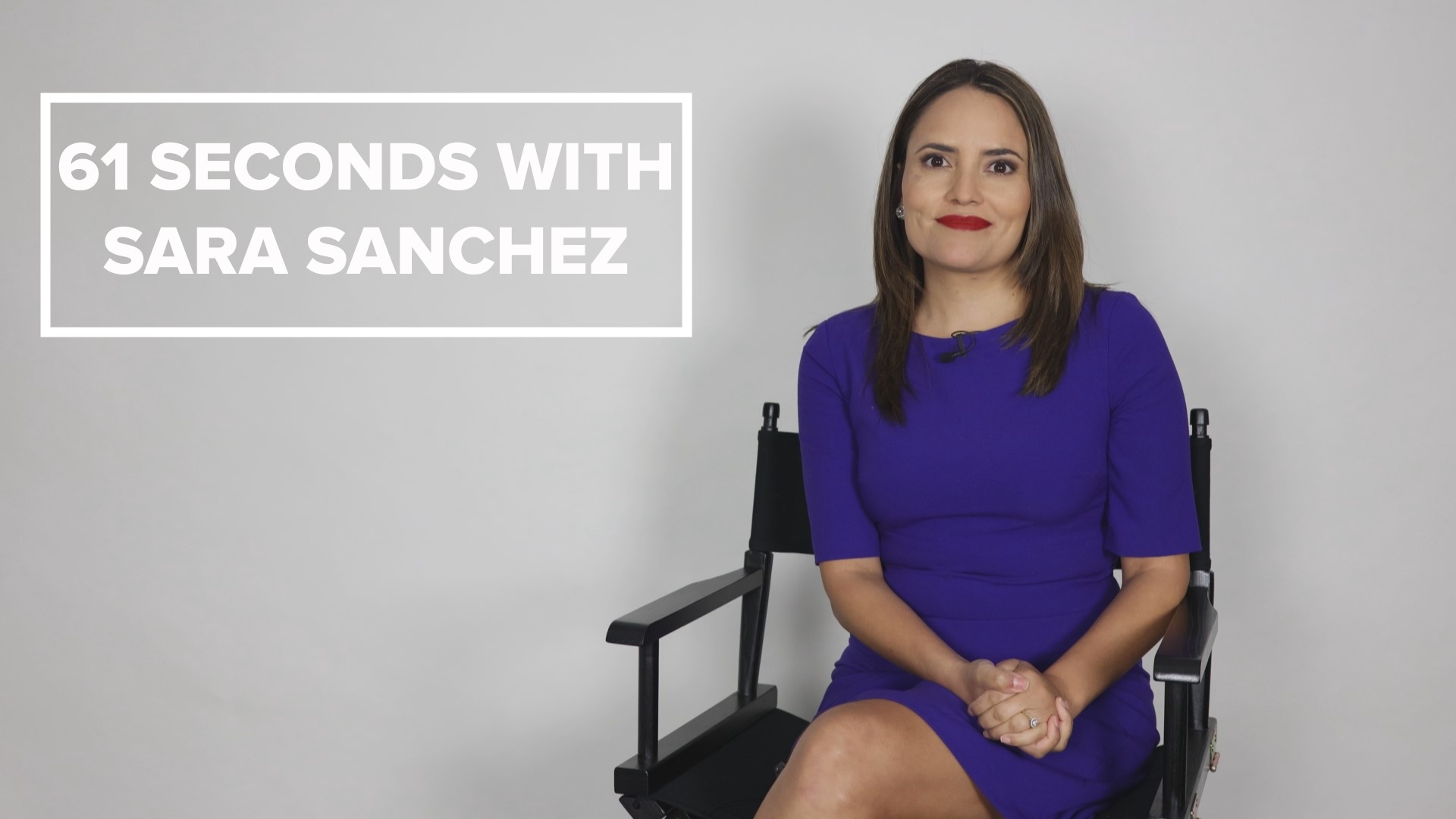 New FOX61 anchor Sara Sanchez answers some of the most burning questions in just 61 seconds.
