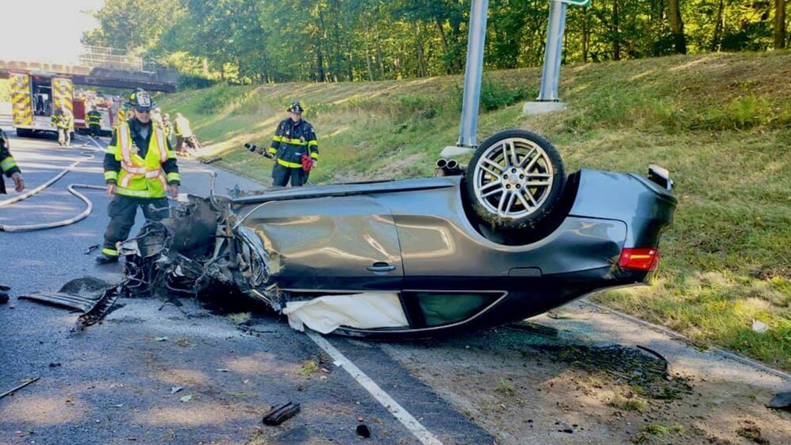 Norwich woman crashes car during test drive on I-395 | fox61.com