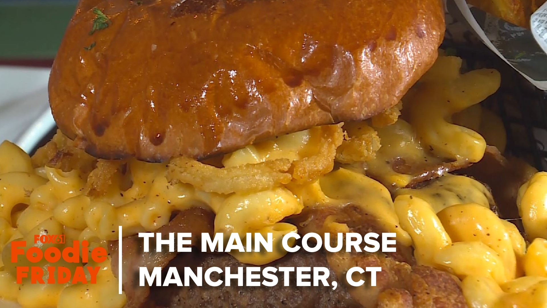 The Main Course in Manchester pays homage to Marlow's, has a signature Manchester Road Race sandwich, and has a MAC Burger that gives back.