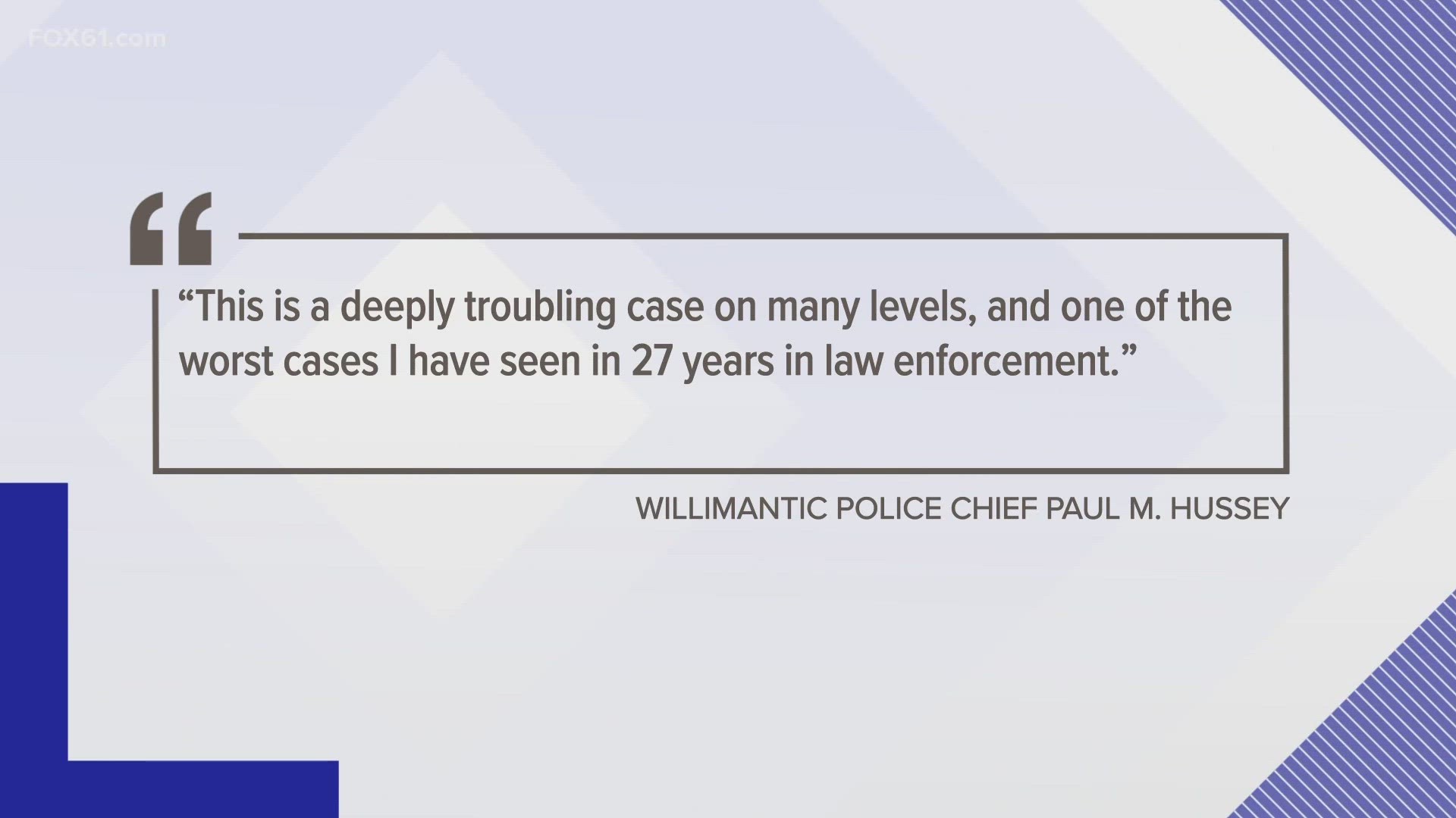 The suspect was arrested on unrelated charges to the incident and was taken back to the police department while officers continued to investigate.