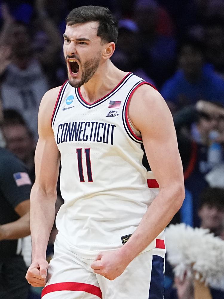 Madison Reed Uconn Reed's historic performance fuels UConn men's 82-71 March Madness win ...