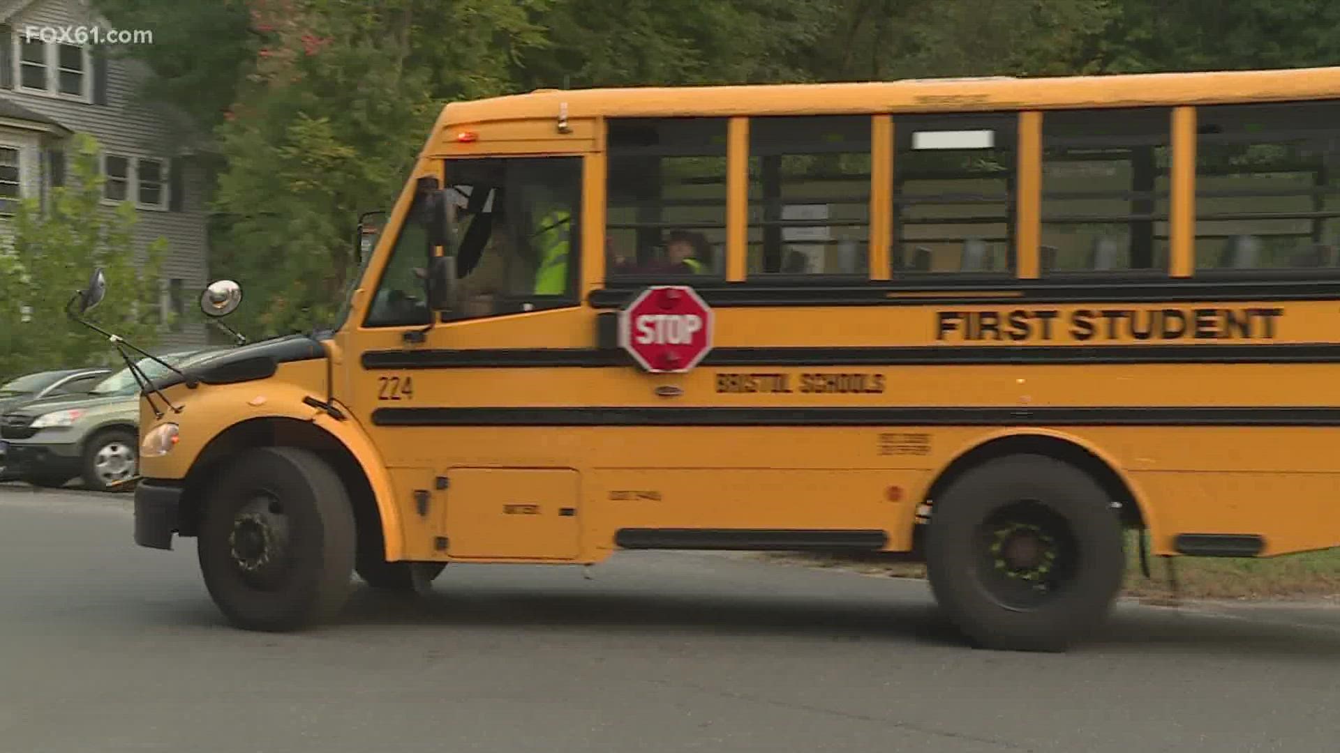 Hundreds of school bus drivers were expected to not show up to work on Monday