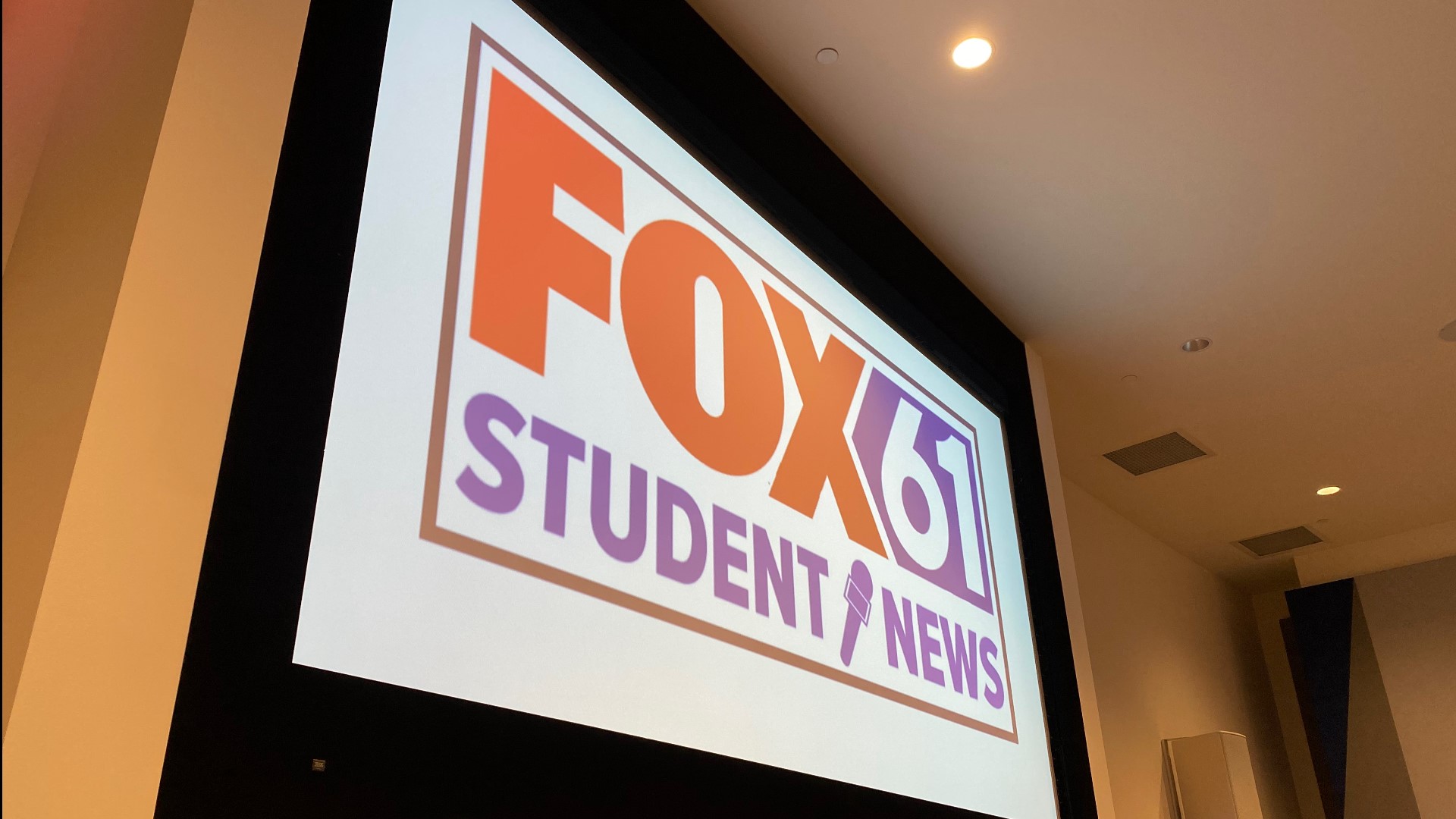 The FOX 61 Student News program empowers Connecticut middle and high school students to explore the world of multi-media journalism.