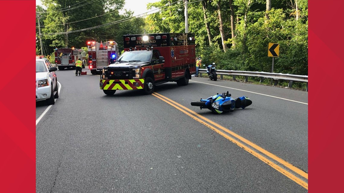 Tolland man killed in motorcycle crash