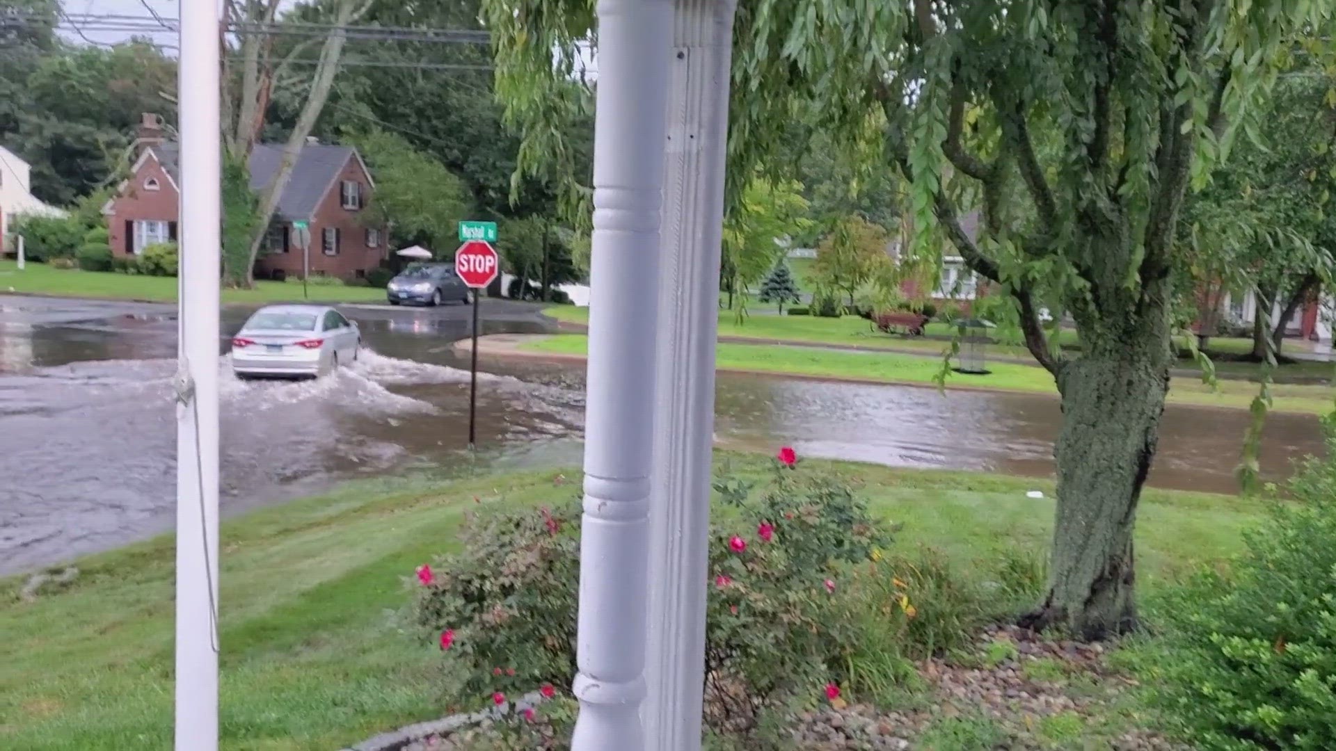 We received 2.6 inches of rain in an hour!
Credit: John T.