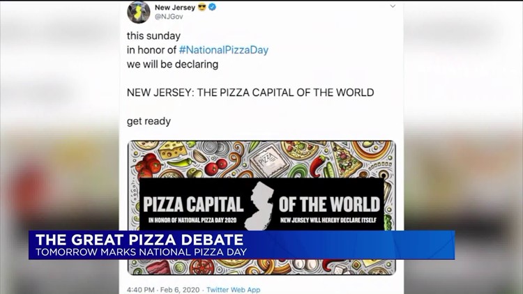 New Jersey Declares Itself The 'Pizza Capital Of The World' (And