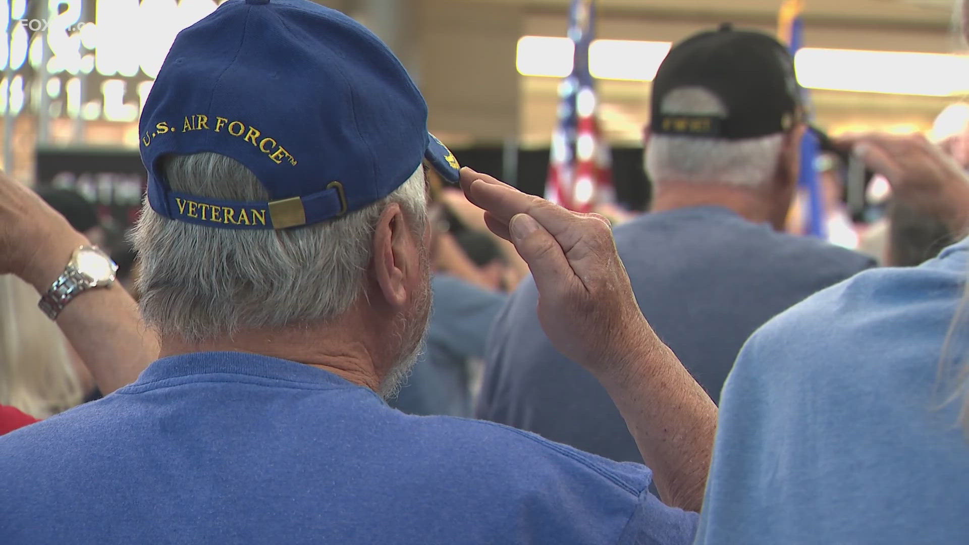 It's the first time these veterans are being recognized in an official capacity since they returned home from Vietnam.