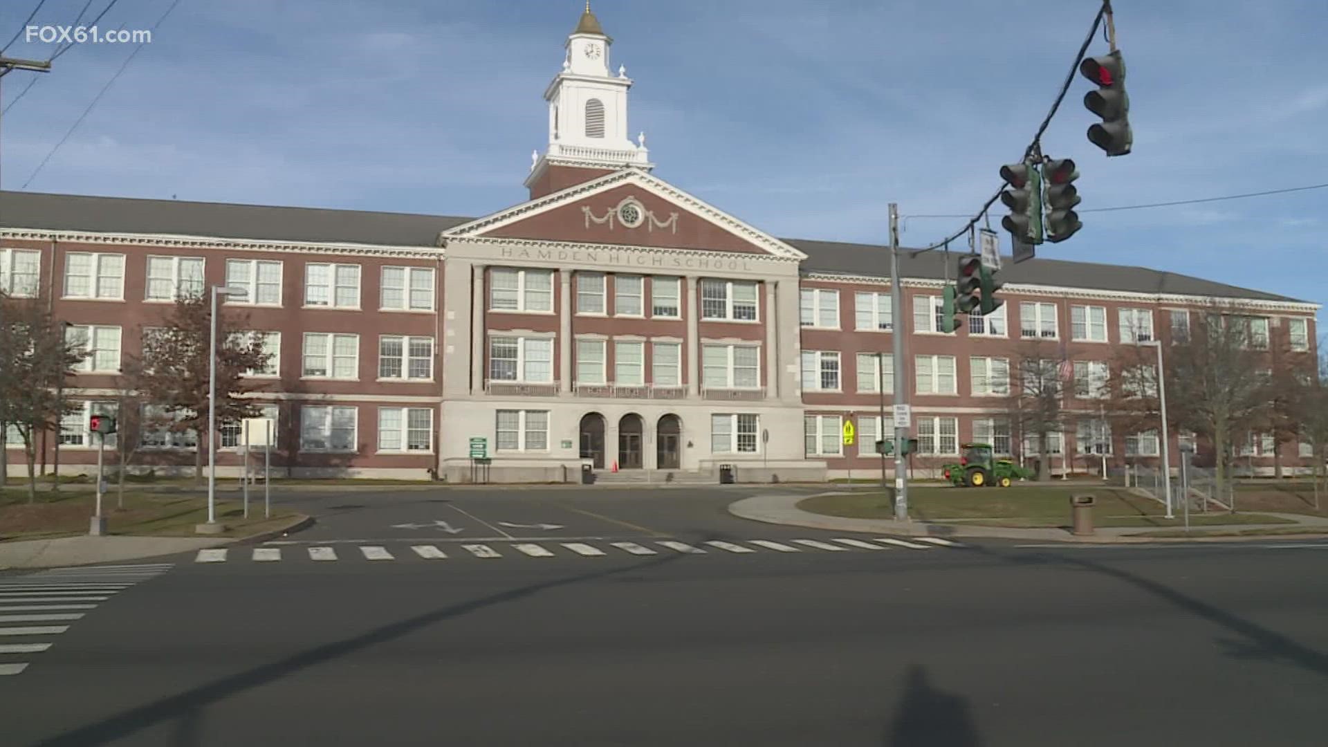 The school district, police, and the town are working on new safety measures they hope will be in place before students return to class on Wednesday.