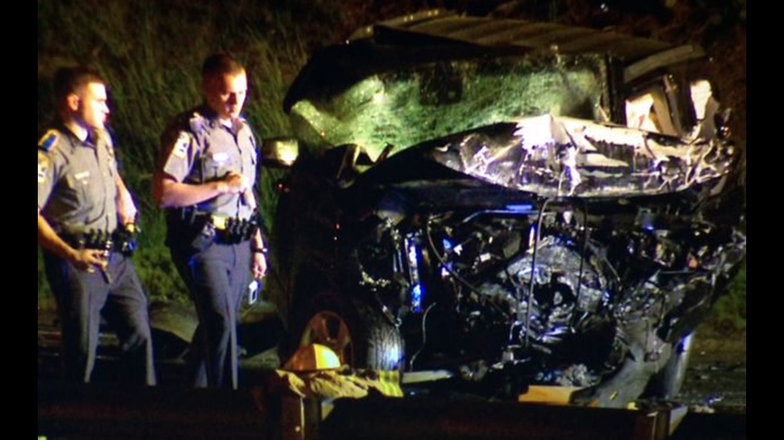 Two dead in wrongway crash on Route 8 Southbound in Shelton