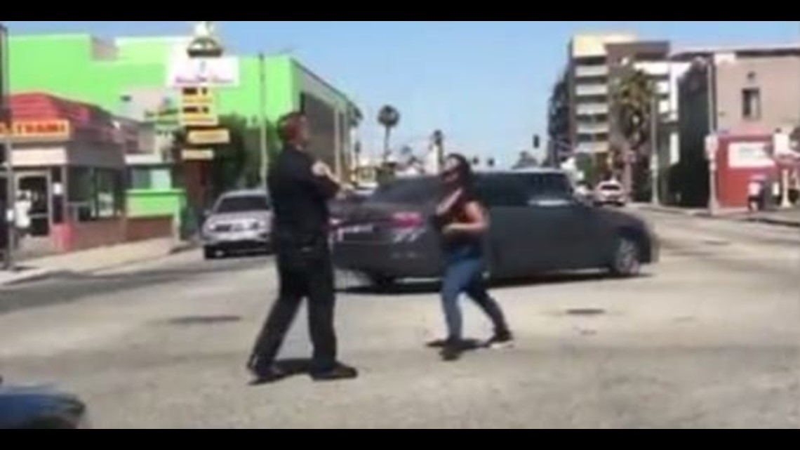 Caught on Camera: Police officer, alleged drunk woman engage in ...