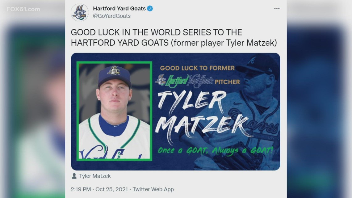 Former Hartford Yard Goats pitcher in World Series for Braves
