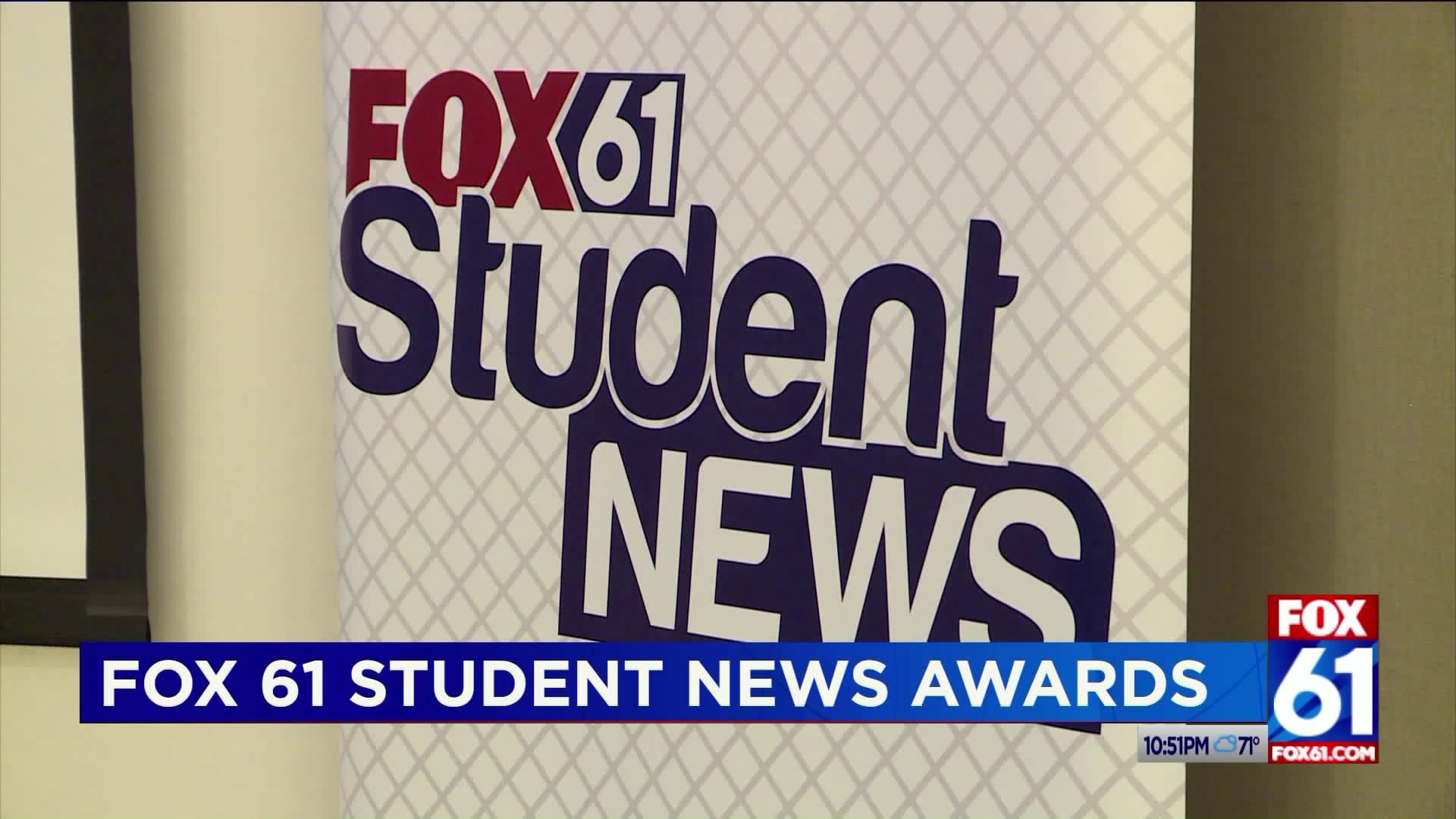 FOX61 Student News Awards