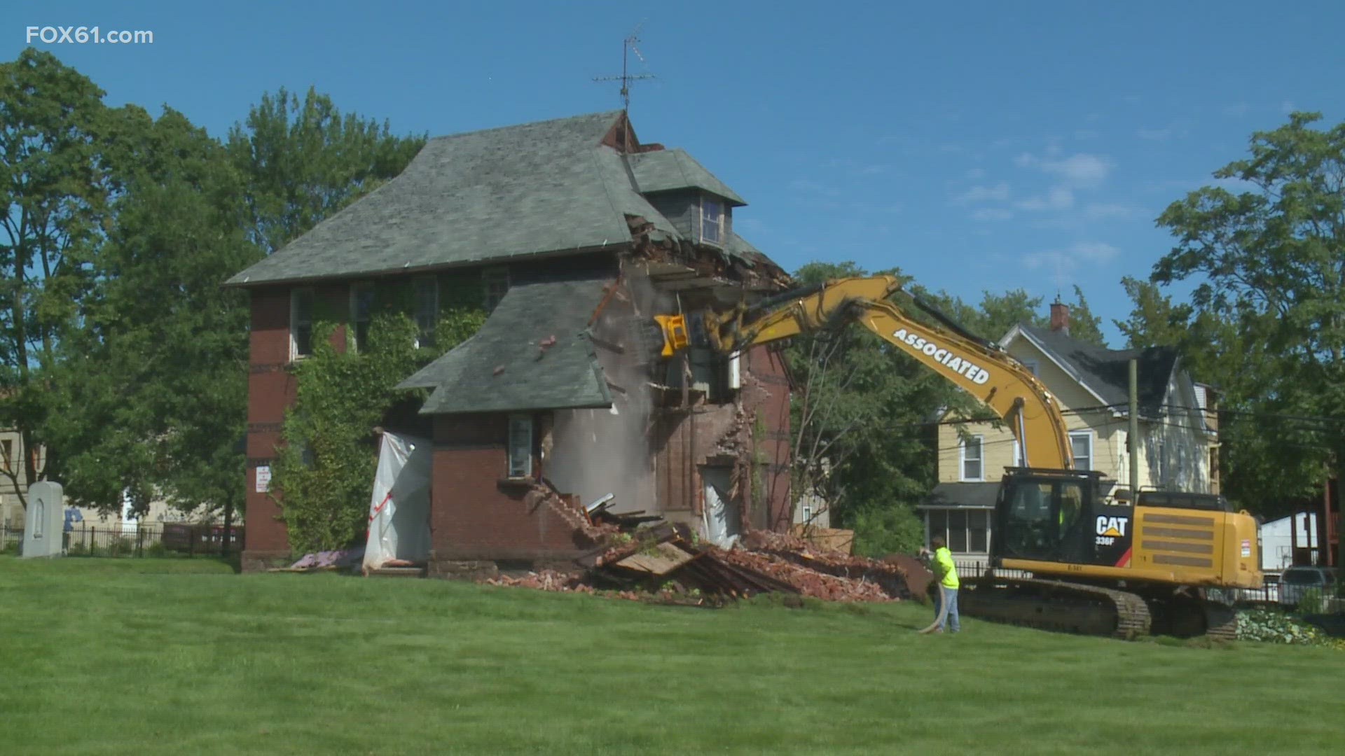 Deborah Chapel was constructed in 1886 as a mortuary to prepare the dead for burial.