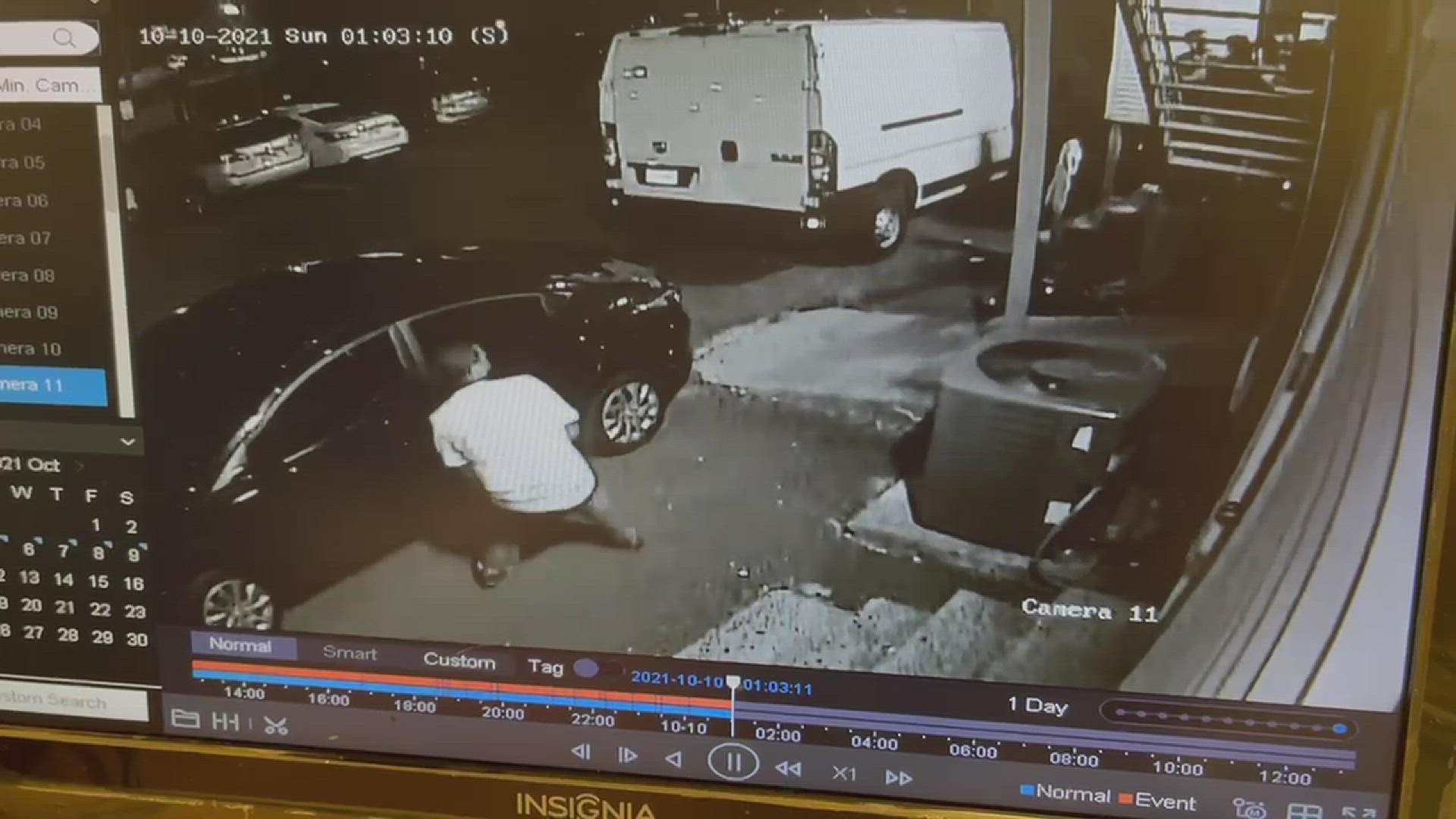 Police are looking for suspects in a wild shoot-out that occurred in the parking lot of an East Haven bar.