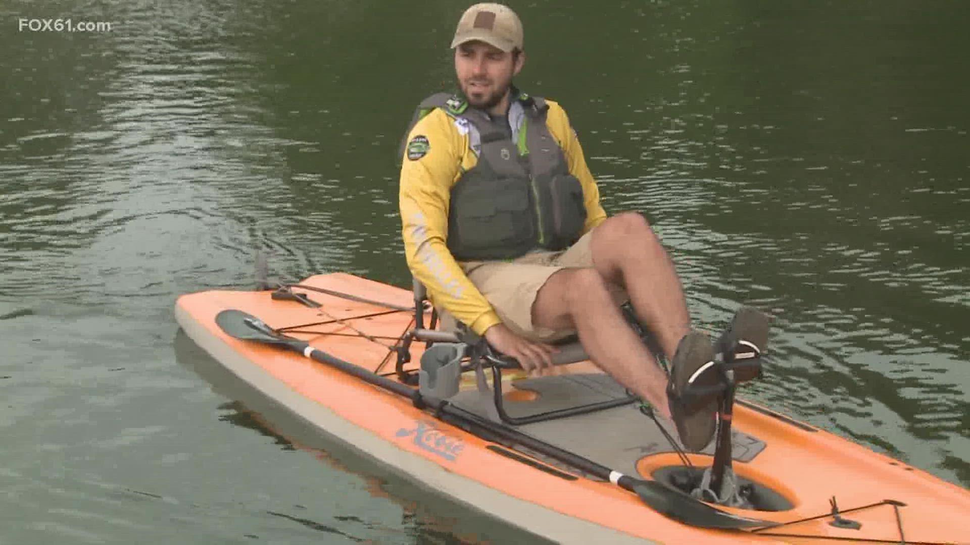 This time of year, it is mandated in Connecticut to wear a life jacket.