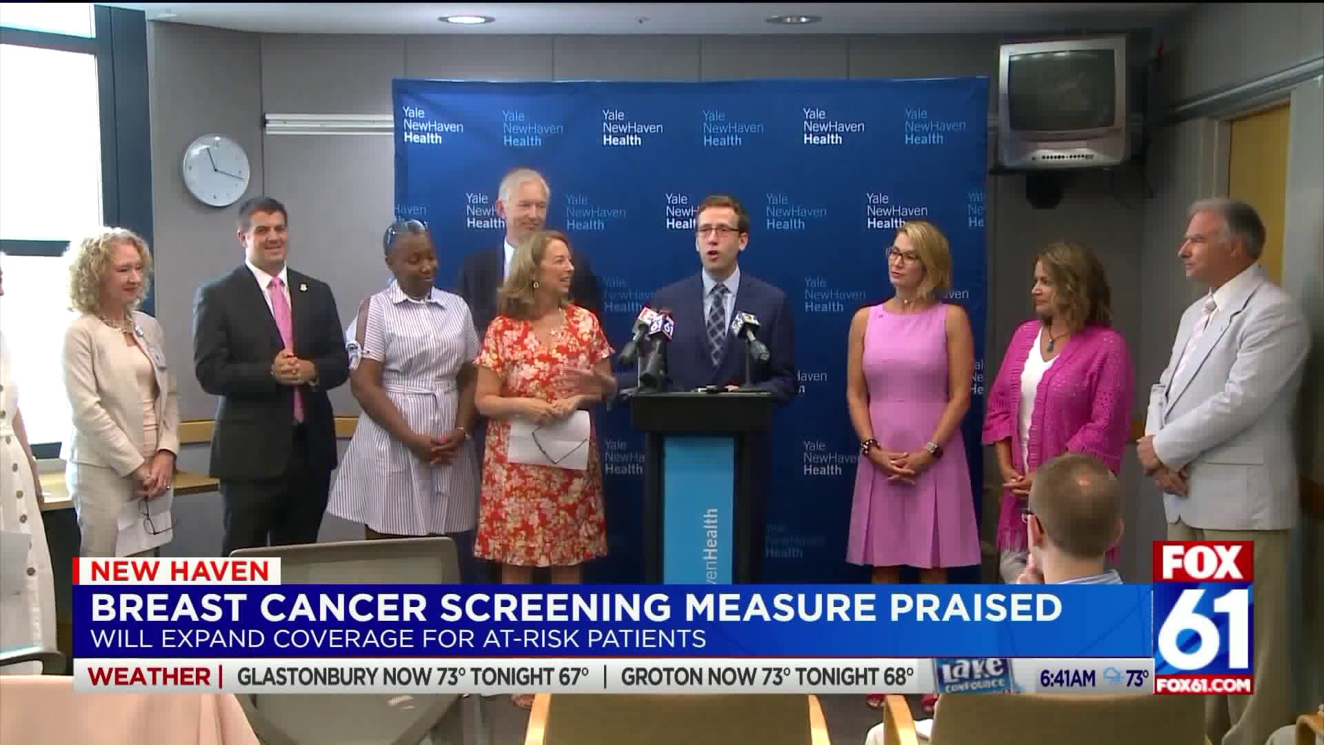 Breast cancer screening measure praised