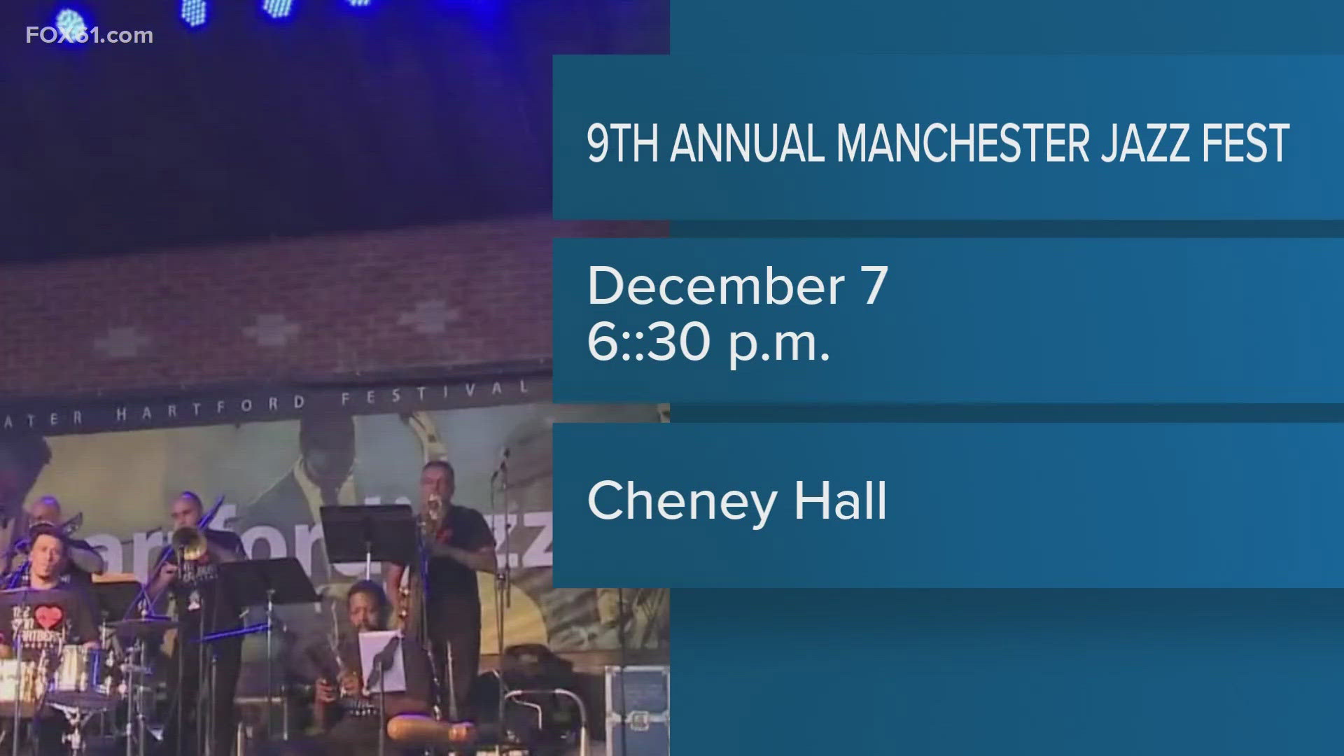 This Saturday, the 8th Annual Manchester Jazz Fest will be happening once again. Dr. Ken Wichman and Emcee Lorna Diane Blackwill discuss the upcoming event.