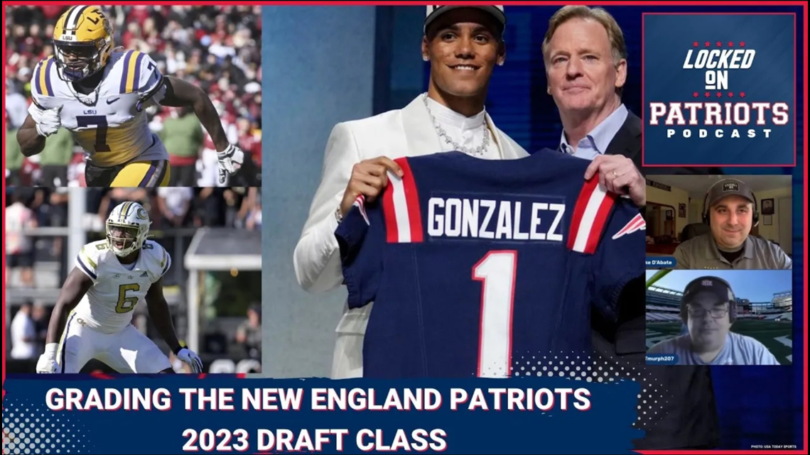 New England Patriots: 2023 Draft Class Report Card — Christian Gonzalez ...