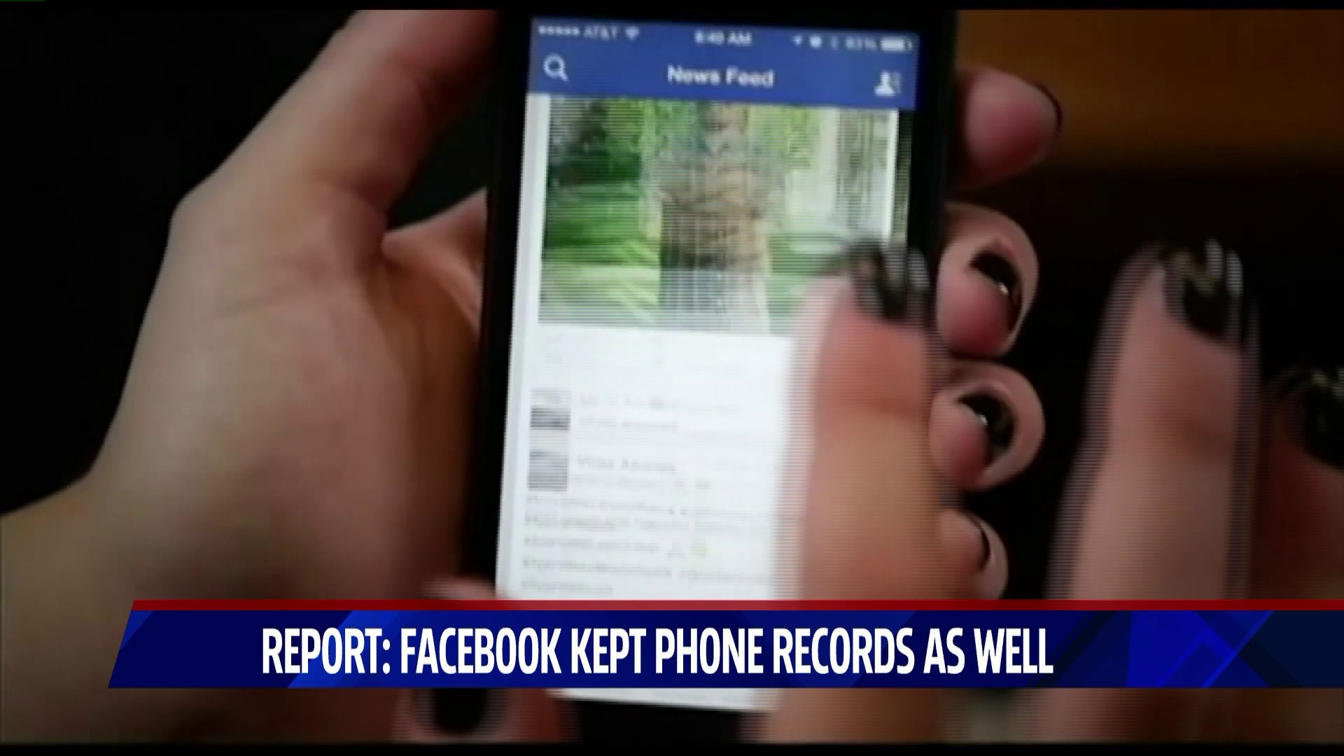 Facebook phone records