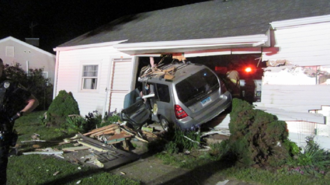 Driver in Connecticut crashes car into house | fox61.com