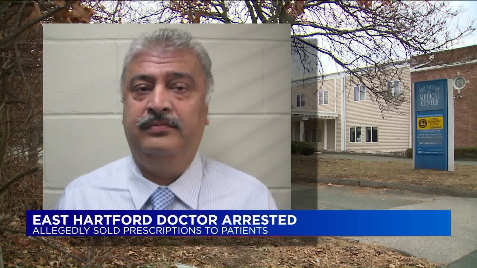 East Hartford doctor arrested