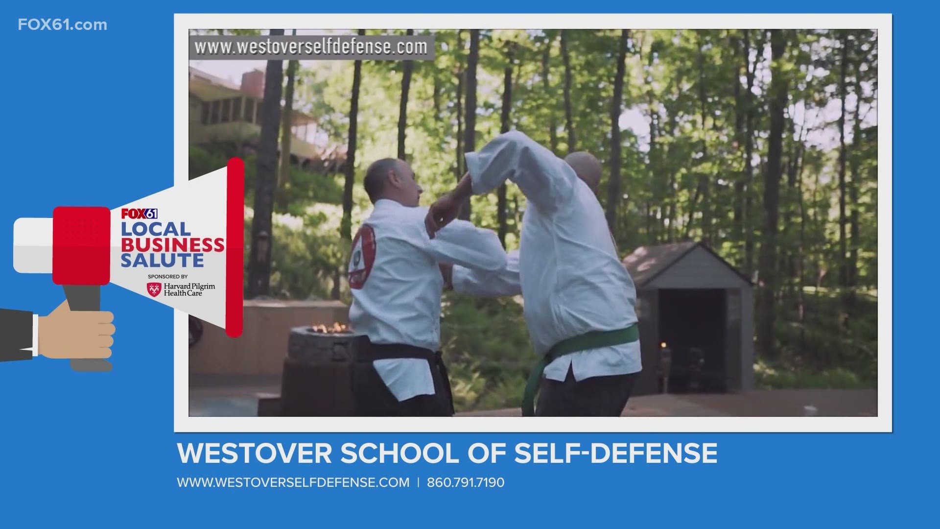 The school teaches jujitsu, a style of self-defense. Westover says those who go there are looking for personal development and growth