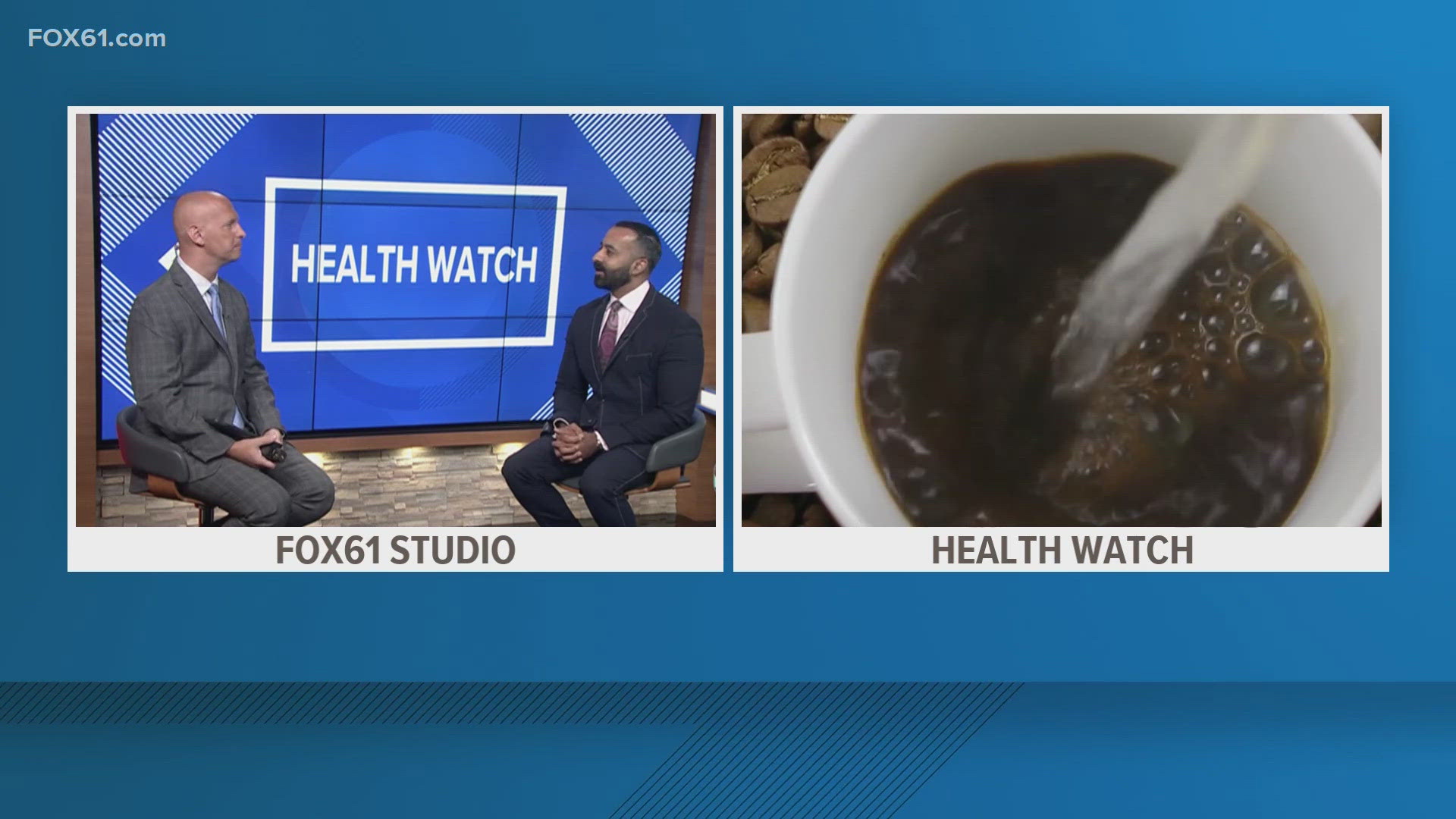 Dr. Syed Hussain from Trinity Health of New England has the latest health news.