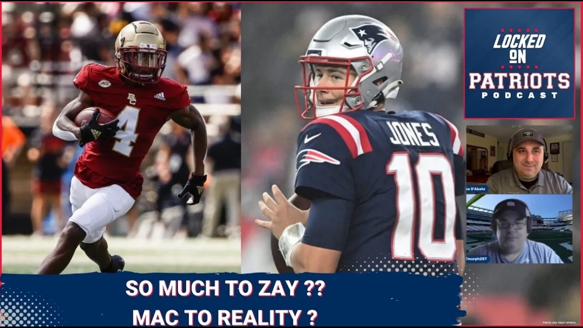 New England Patriots: Zay Flowers Learning Pats Offense? Mac Jones Still  QB1? Pre-Draft Visits