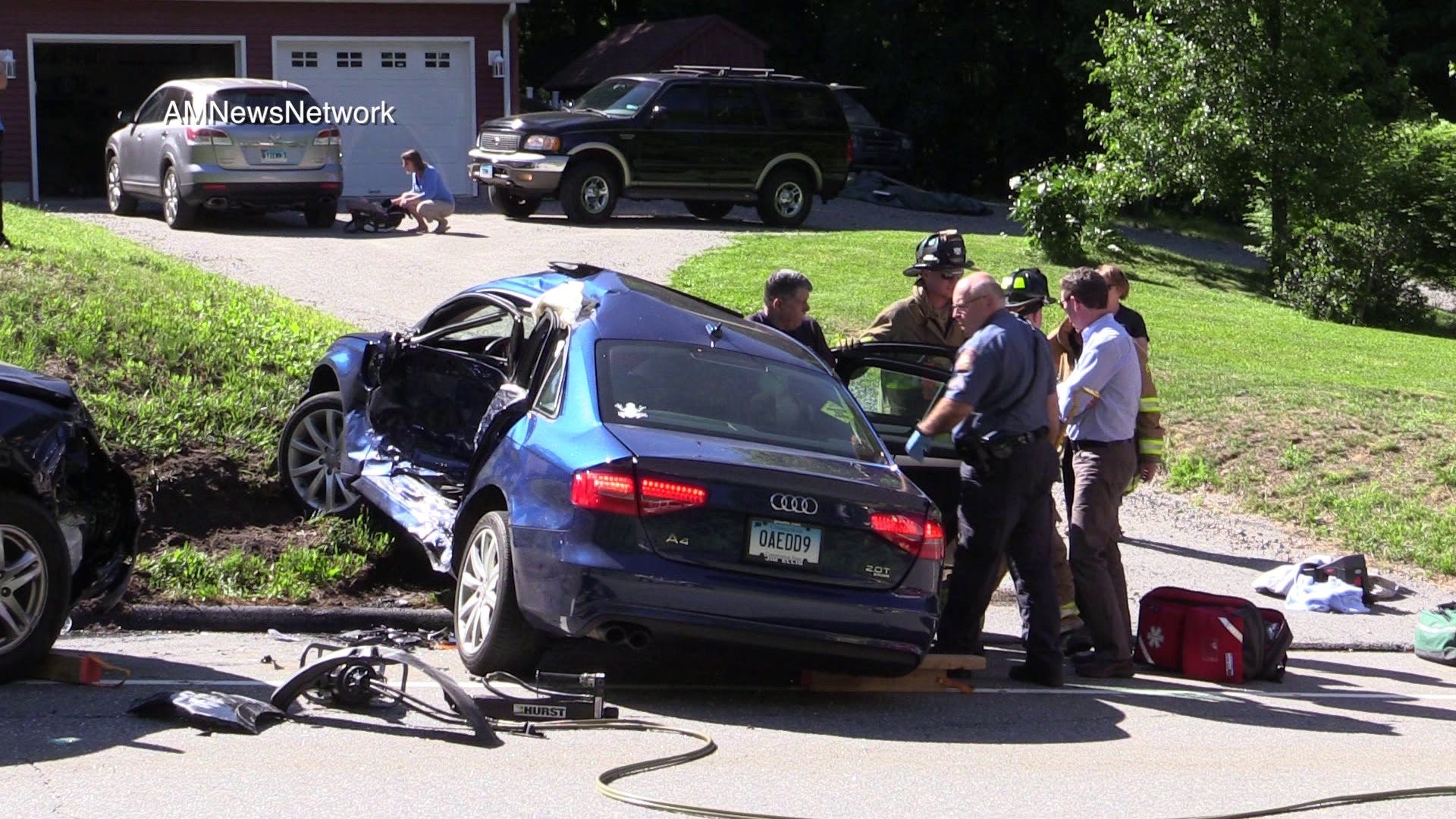One in critical condition after Route 202 crash in Litchfield