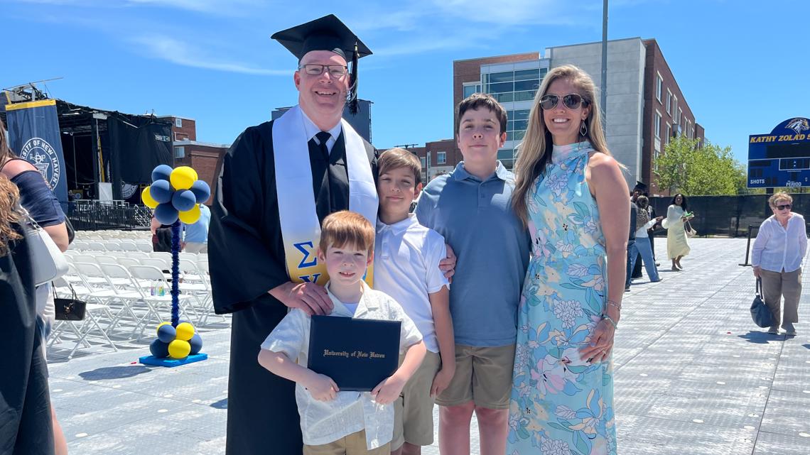 West Haven first responder graduates from University of New Haven with tuition-free degree