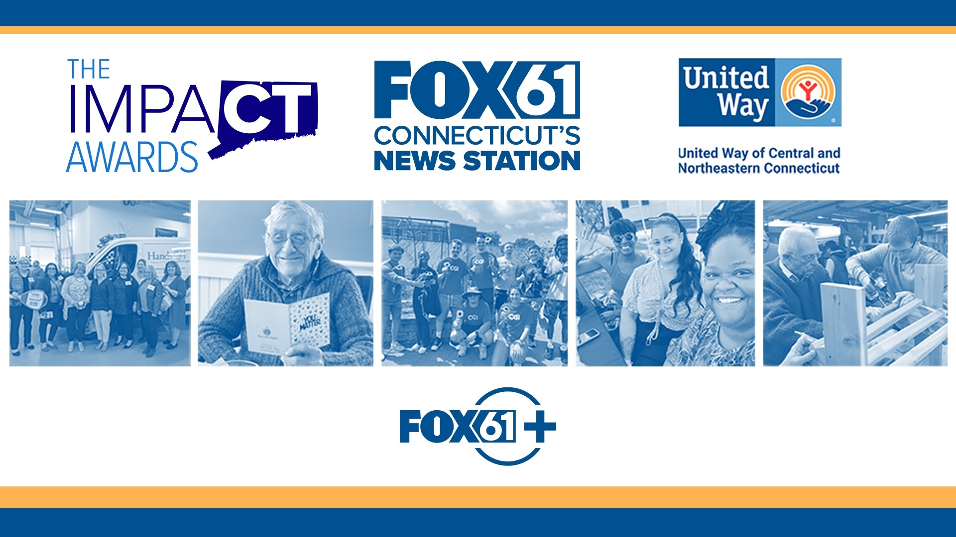 FOX61/CW20 and United Way of Central and Northeastern Connecticut hosted the inaugural ImpaCT Awards.