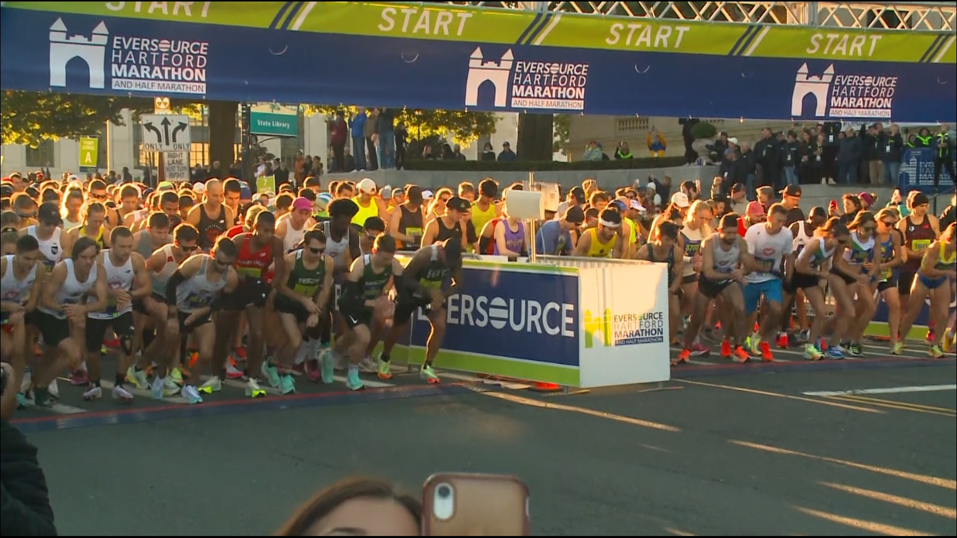 Hartford's own Everett Hackett Won the Eversource Hartford Marathon and Alexandra Niles of Montclair, NJ, Won in the Women's Field.