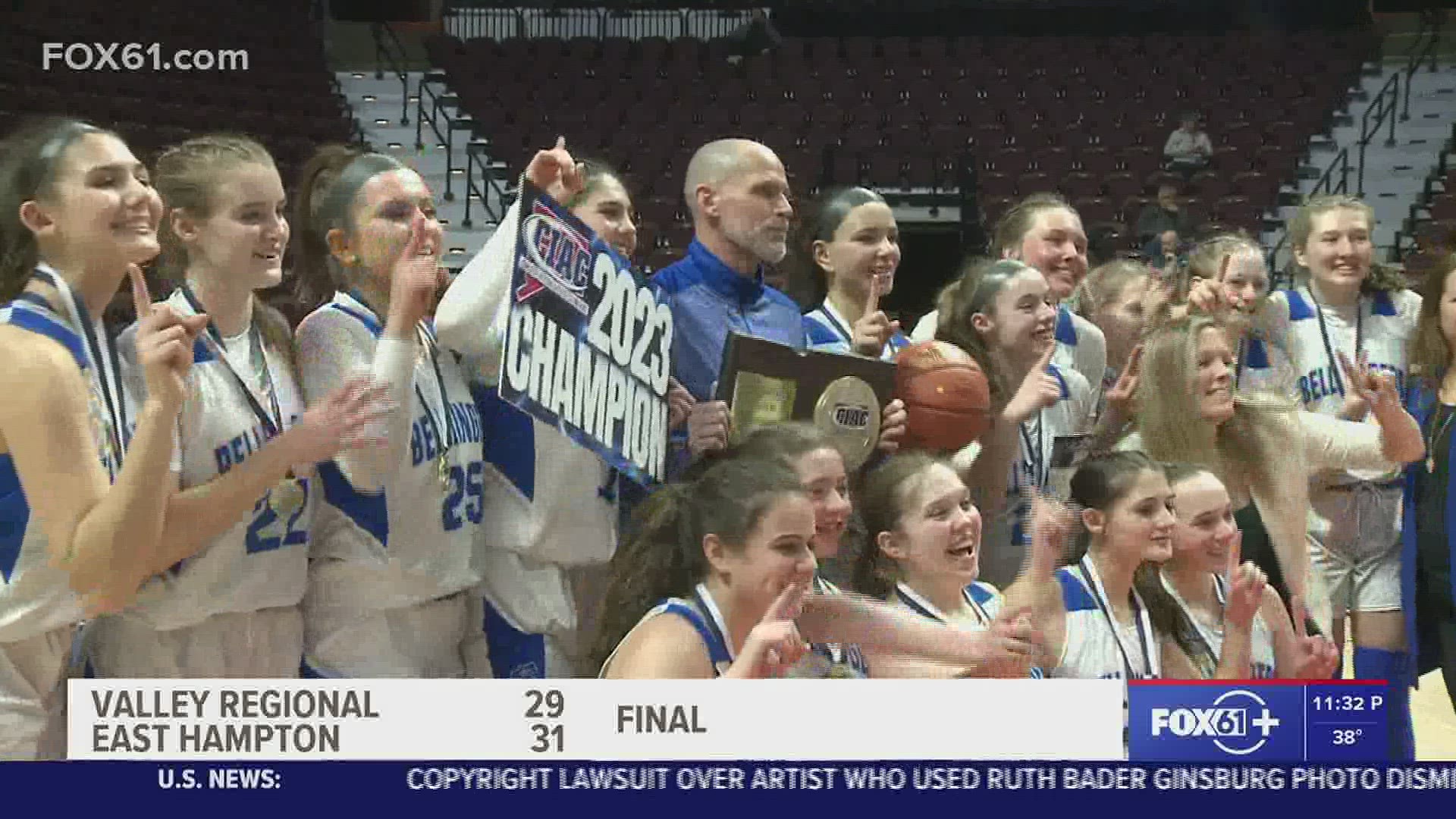 This is the school's first state title in 43 years.