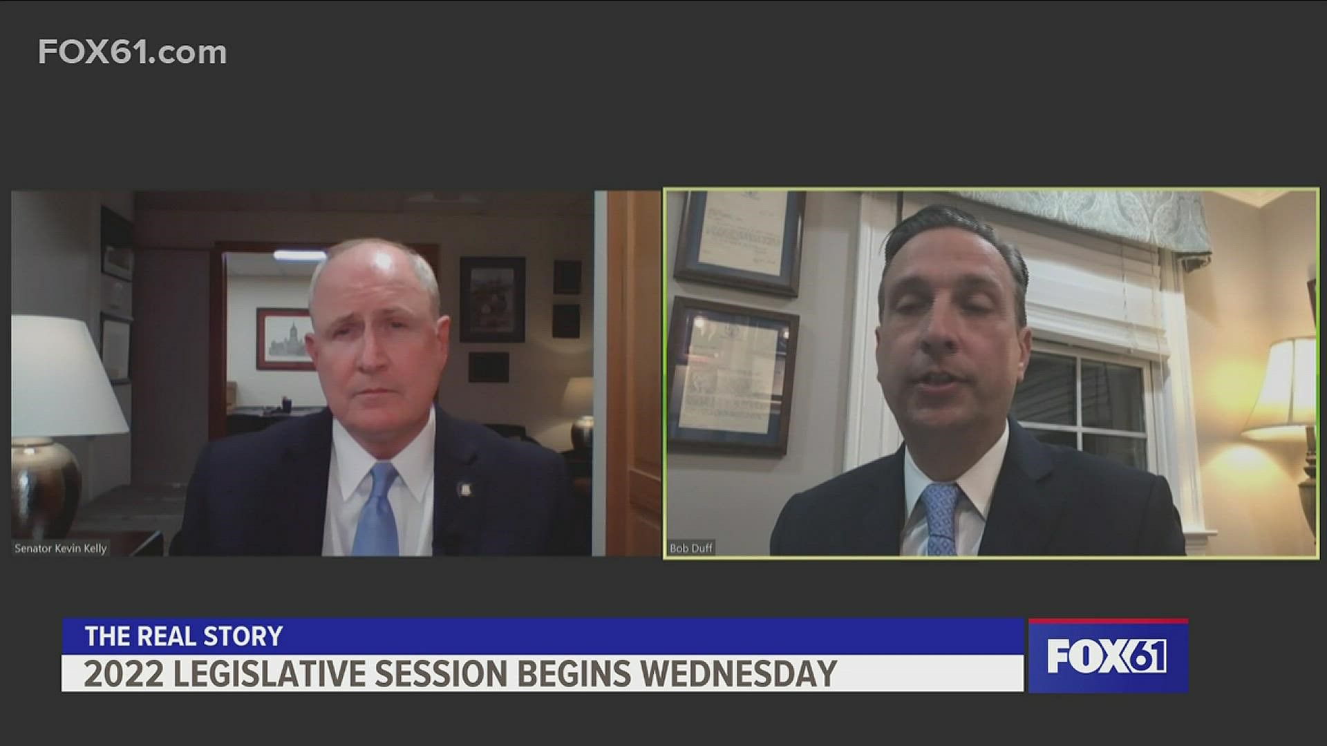State Senators Bob Duff and Kevin Kelly join Real Story host Jenn Bernstein to talk about the priorities in the upcoming session.