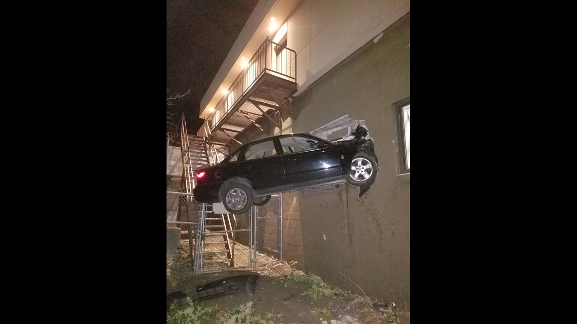 Cars should not crash into buildings