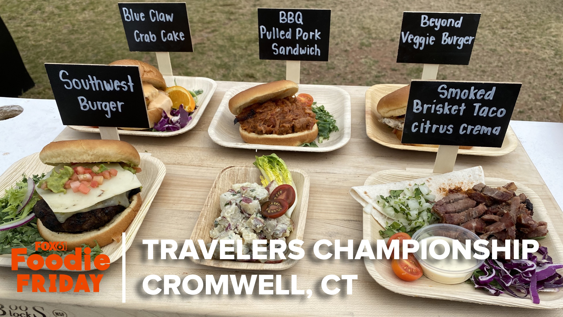 In a special edition of Foodie Friday, Lindsey Kane takes you on a gastronomy tour of the Travelers Championship.